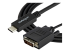 StarTech.com 1 m USB-C till DVI-kabel - Höger vinkel