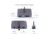 StarTech.com USB C Video Adapter, USB C to HDMI VGA Multiport Adapter w/ 3.5mm Audio Output, 4K 60Hz, HDR, 100W PD 3.0, USB C Monitor Adapter for Laptop, Thunderbolt 3/4 Compatible - Flera vinklar