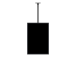Multibrackets M Public Ceilingmount Medium Single - Framsidan