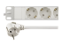 DELTACO GT-8634W - Effektband (kan monteras i rack) - Närbild