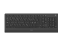Bluetooth, Silent full size low-profile keyboard, Black - Framsidan