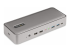 StarTech.com Dual-Laptop USB-C KVM Docking Station, Dual Monitor 4K 60Hz DisplayPort Dock, 5-Port USB Hub, GbE, 90W/45W Power Delivery to Two Laptops, Windows/Mac, 2-Host KVM Dock - Vänster vinkel