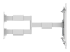 Multibrackets M LED Wallmount Series - Vänster sida