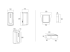 Multibrackets M Automatic Hand Sanitizer Wall White - Framsidan